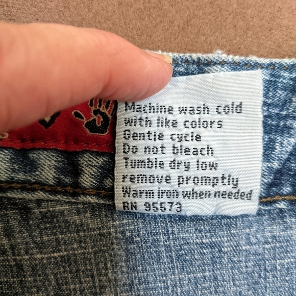 Mudd Junior's Denim Skirt with Pockets Size 7 - Picture 4 of 4